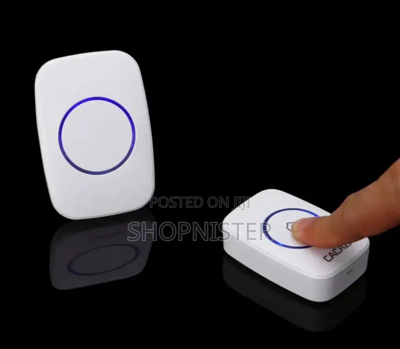 300m Remote Led Flashing Light Bell Home Wireless Doorbel