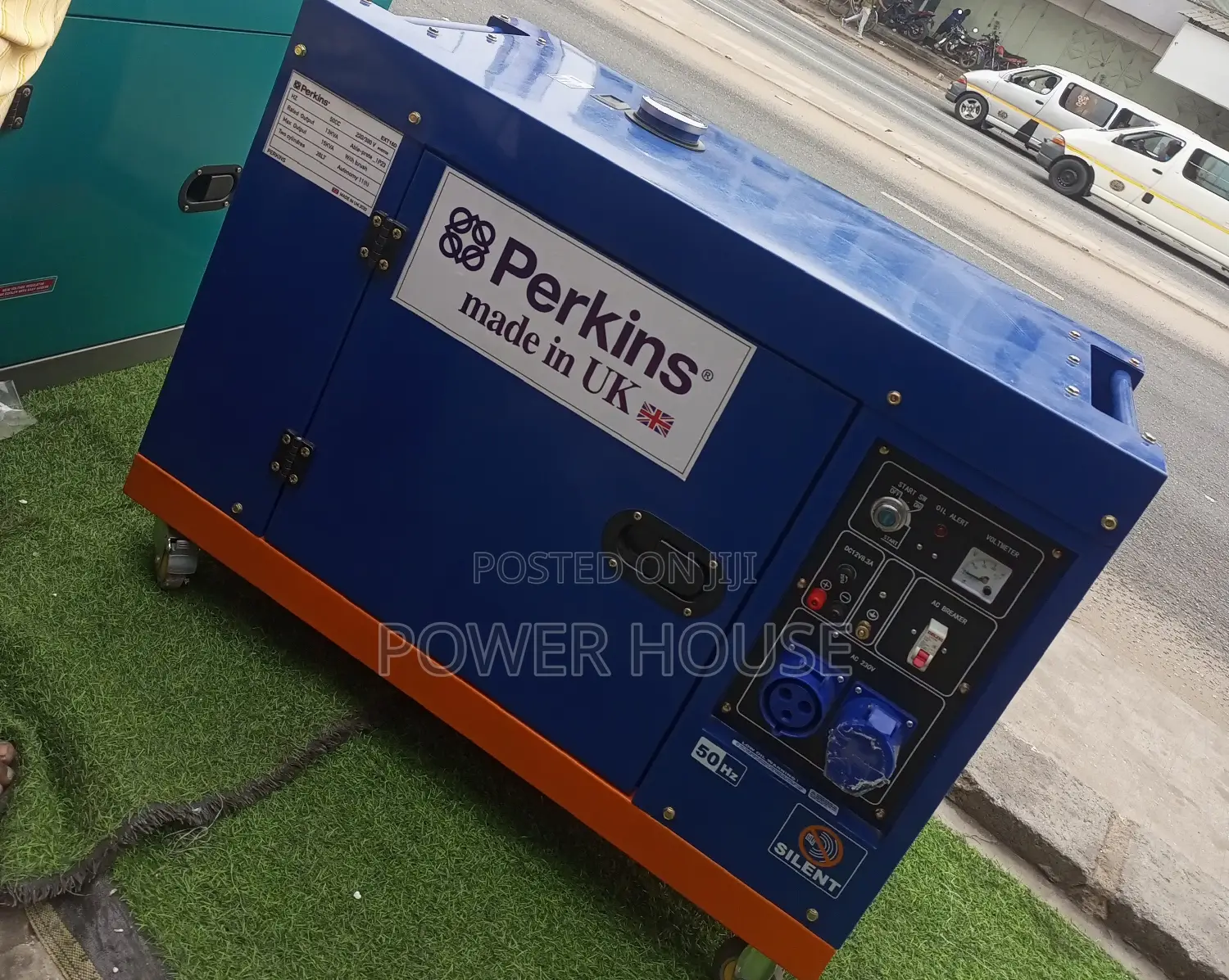 Quiet Diesel Generator 15kva Perkins Generator 16500w 230v