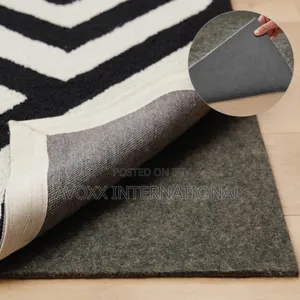 Gorilla Grip Felt Stay in Place Slip Resistant Rug Pad 5"X7"