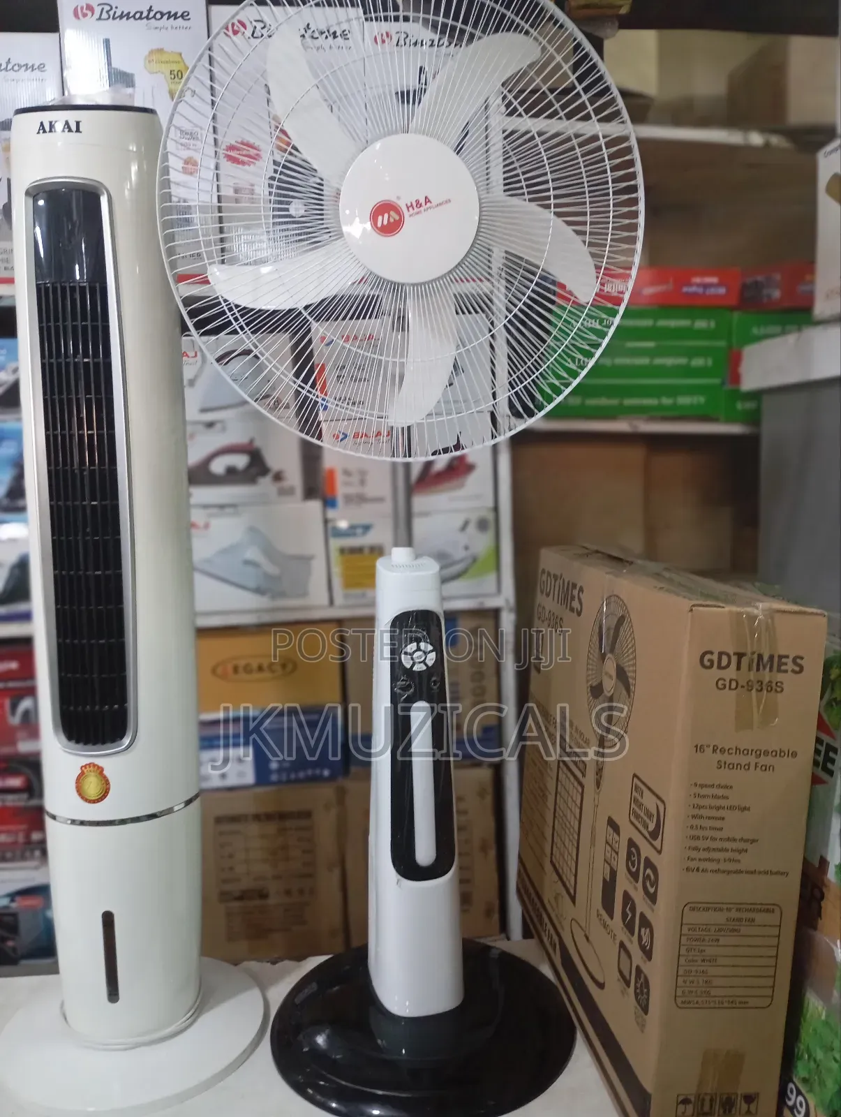 18 Inches _ Rechargeable Fan