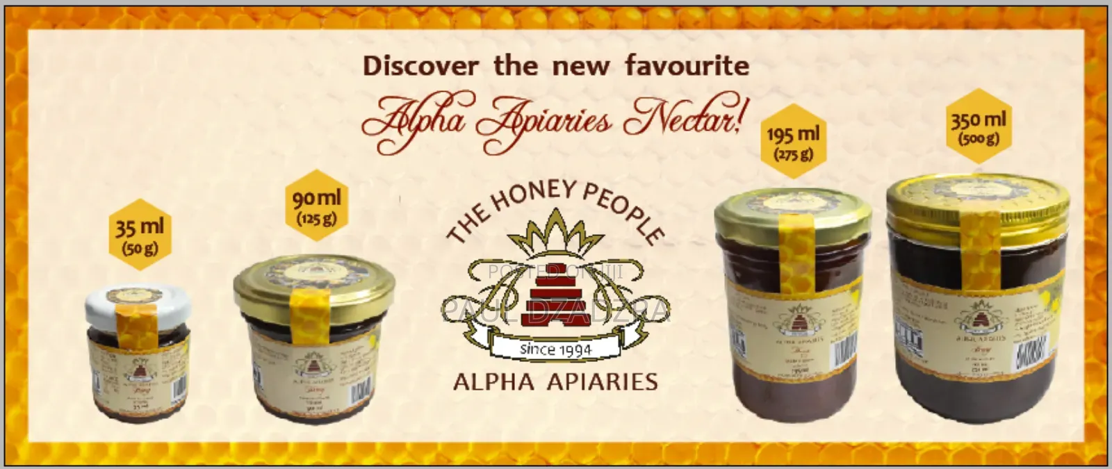 Alpha Apiaries Honey