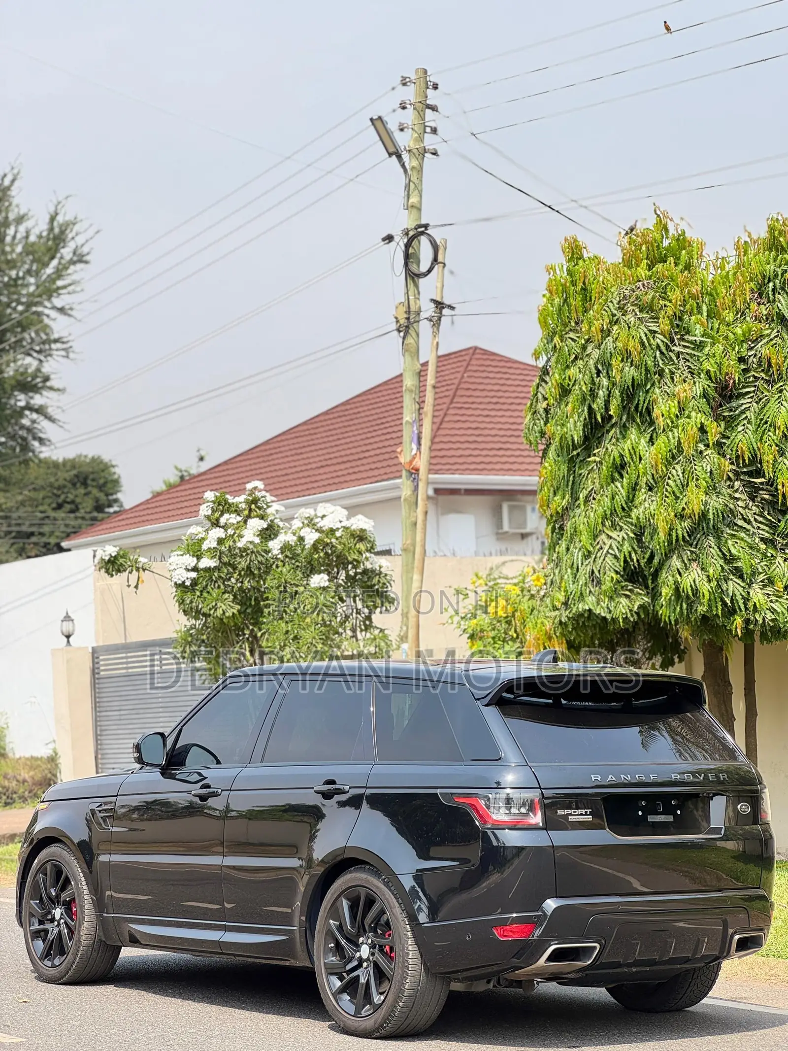 Land Rover Range Rover Sport Supercharged Dynamic 2019 Black