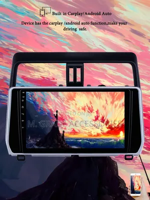 2018+ Toyota Prado 12.33 Inch Screen 4G SIM Apple Carplay
