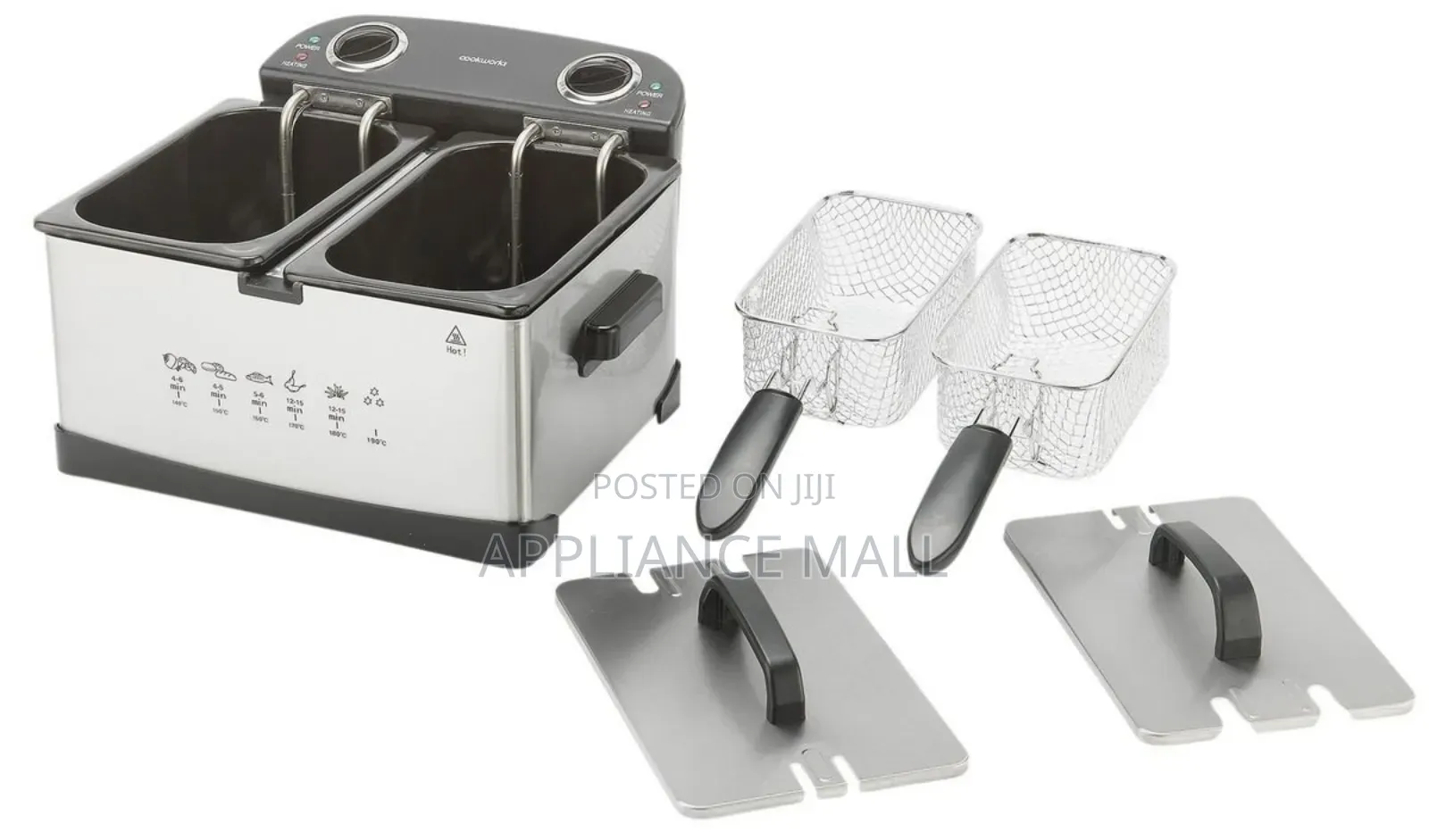 Twin Professional Deep Fat Fryer UK