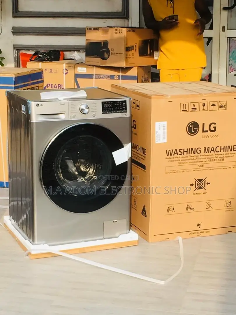 Care for Your Clothes,Save Your Time: LG 10kg Wash 5kg Dry