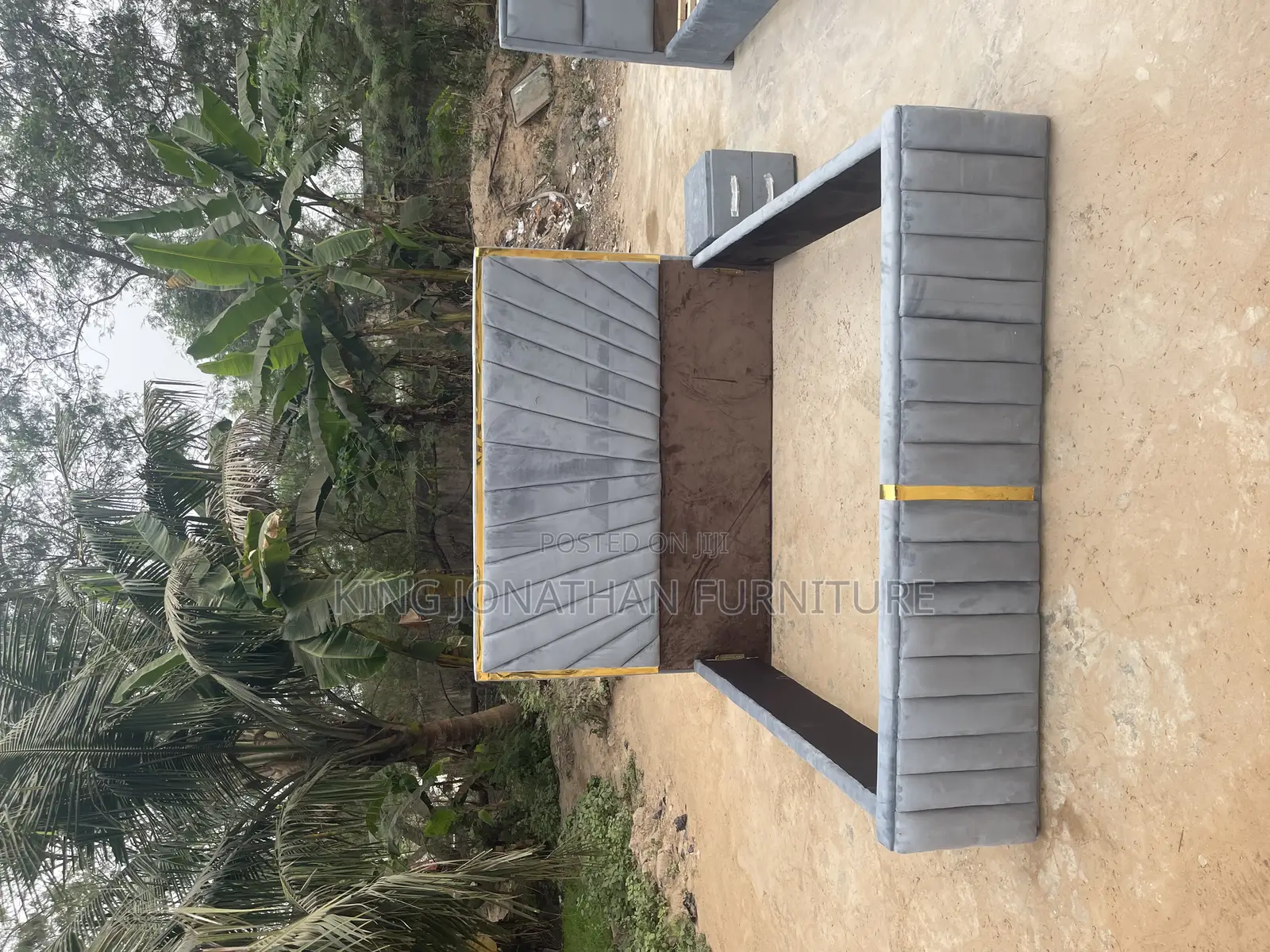 Queen Size Bed Frame and Side Drawer