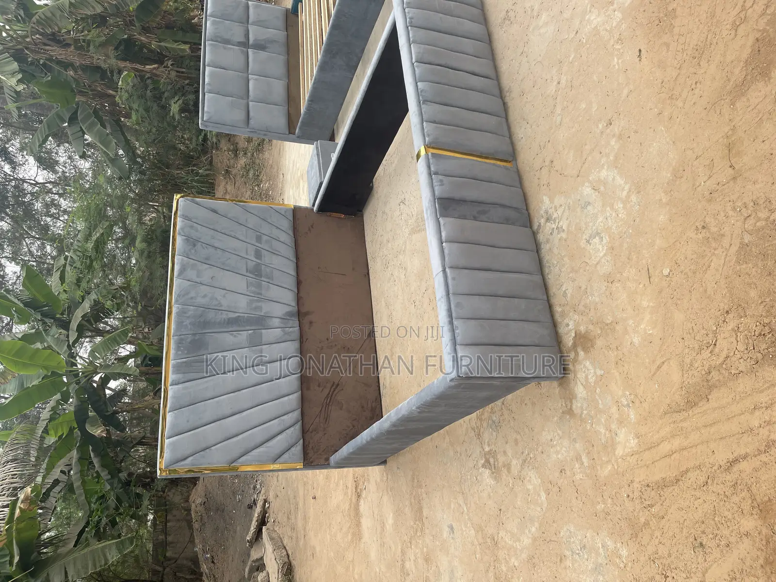 Queen Size Bed Frame and Side Drawer