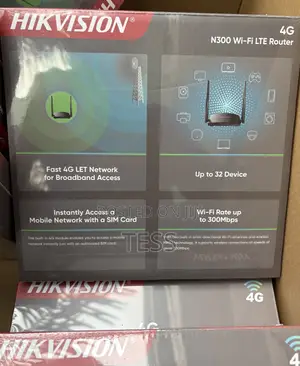 Hikvision Universal Sim Router 4g Lte 300mbps Wr4g3n