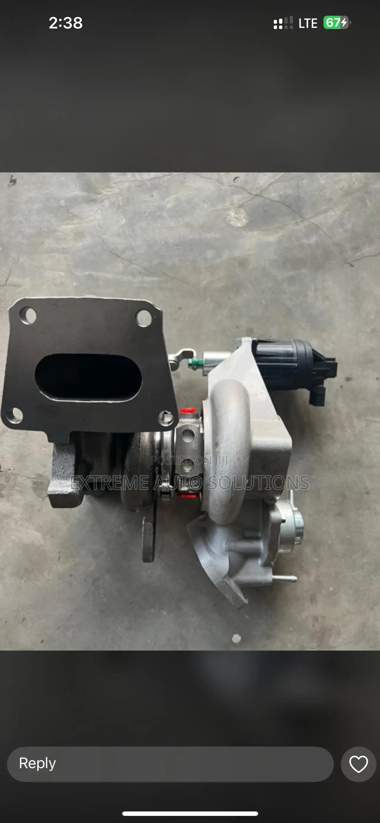 2018 OEM Honda Civic 1.5L Turbocharger W/Actuator