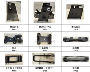 Trailer Suspension Accessories 3.5inches 4inches