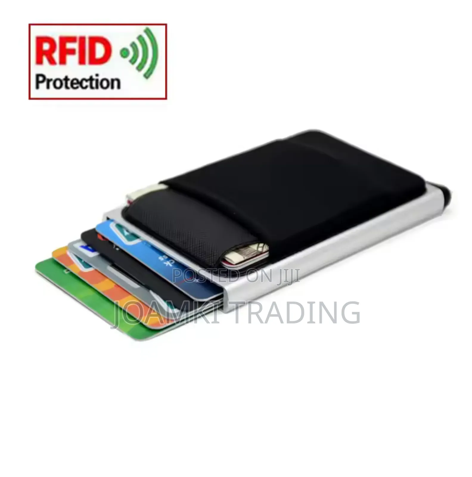 Men's Aluminium Wallet Rfid Multi Card Holder