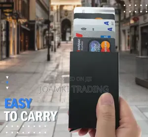 Men's Aluminium Wallet Rfid Multi Card Holder