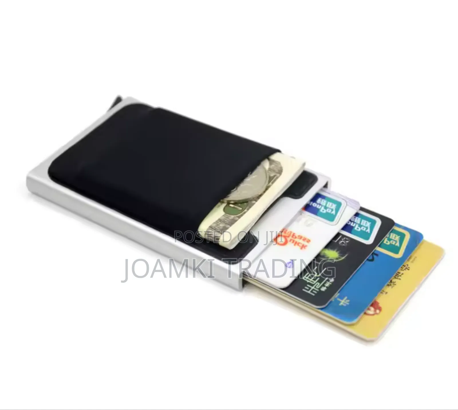 Men's Aluminium Wallet Rfid Multi Card Holder