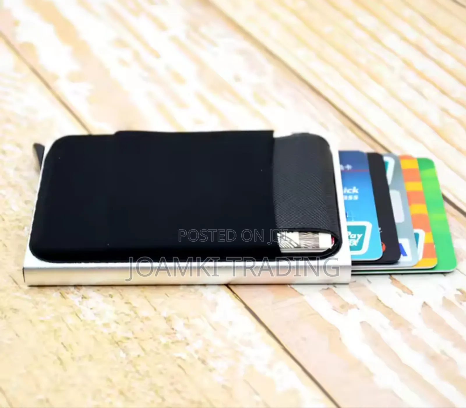 Men's Aluminium Wallet Rfid Multi Card Holder