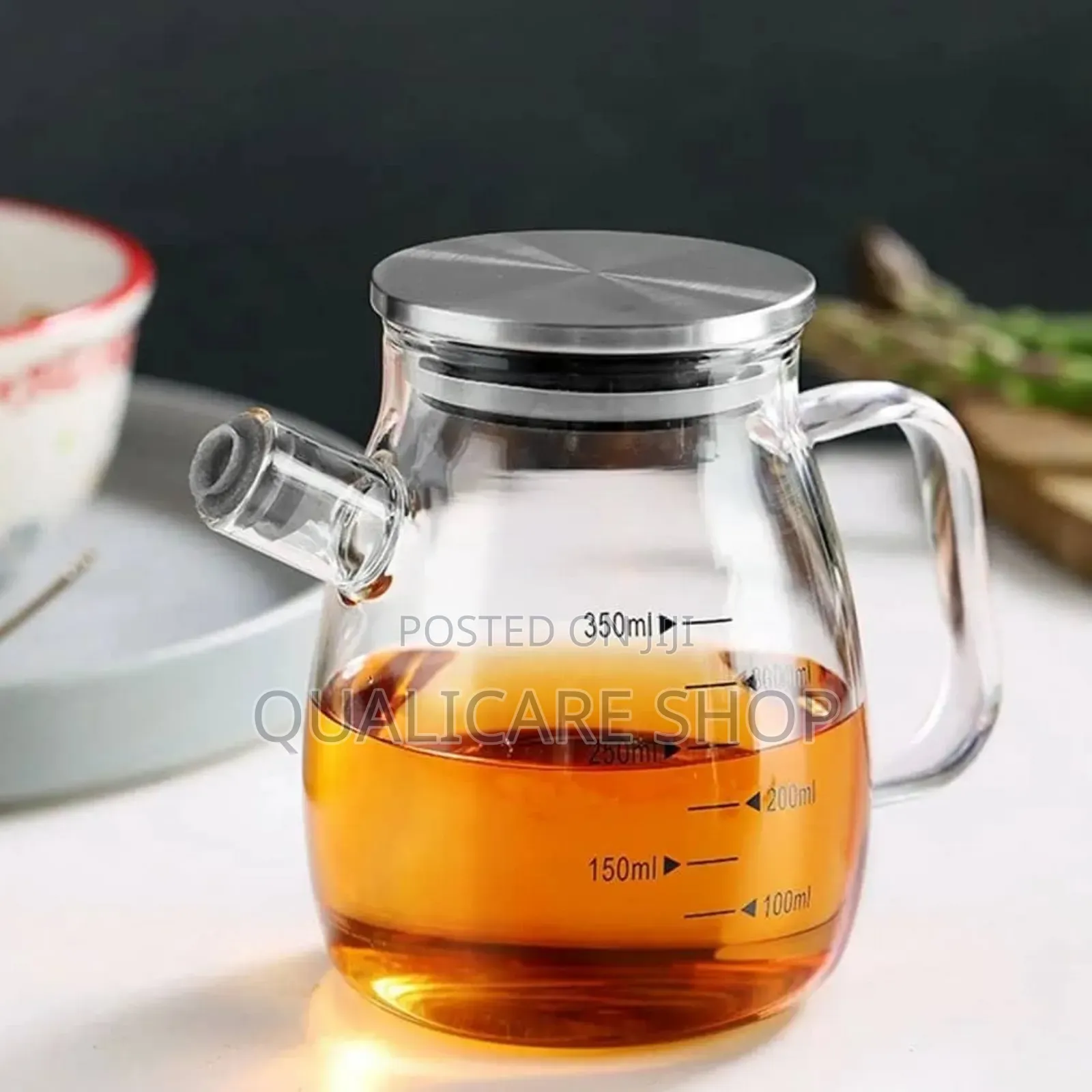 Oil/Vinegar Bottle - 350ml Round