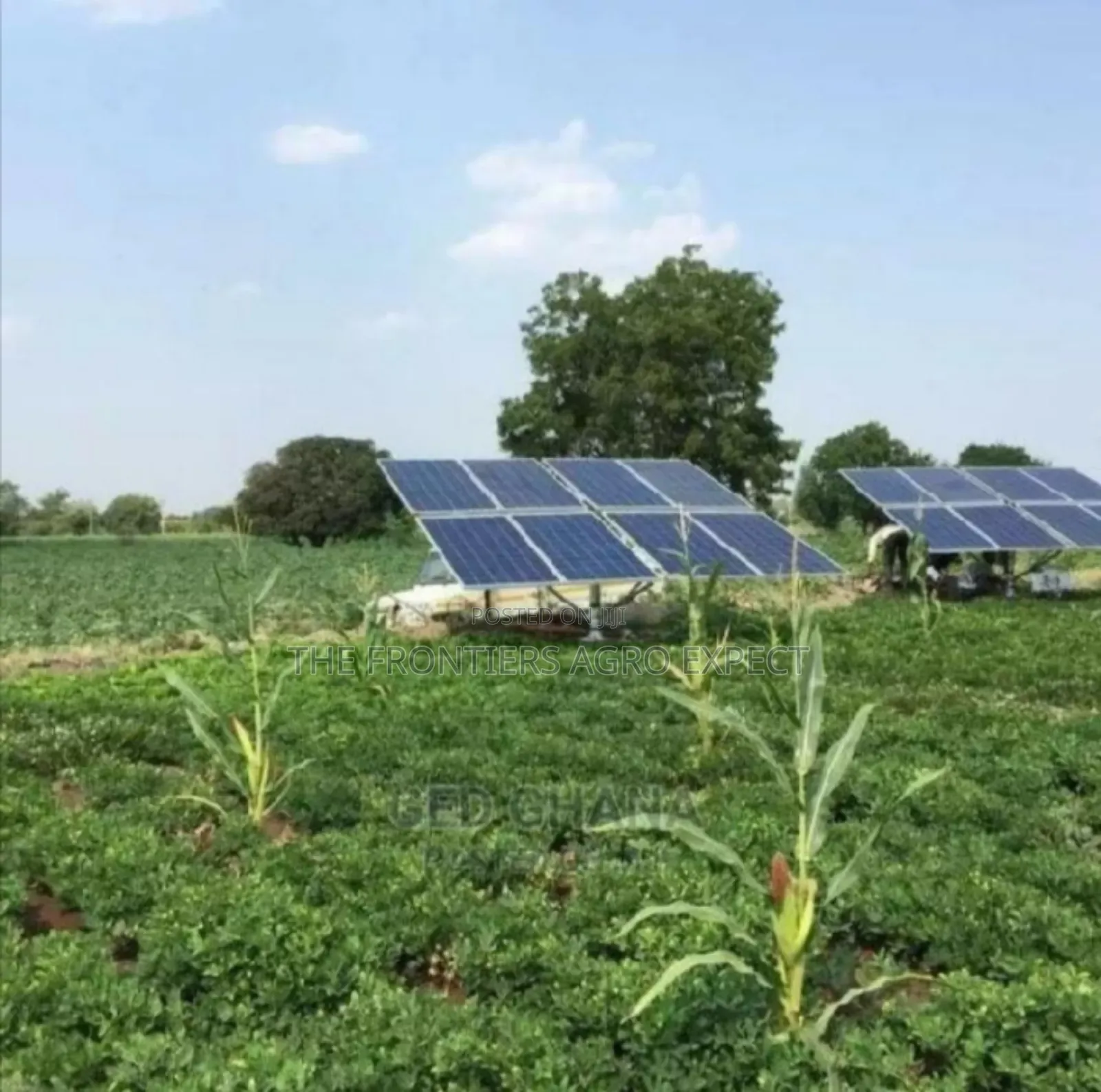 Solar Power and Irrigation Installation