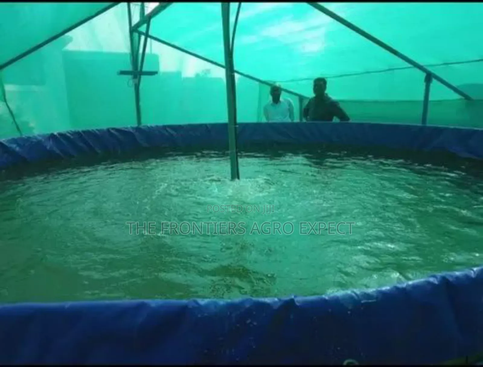 PVC Biofloc Mobile Fish Pond