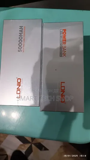 Ldnio Pq50 50000mah Power Bank Fast Charger Type C iPhone