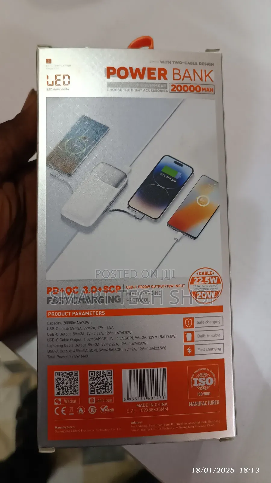 Ldnio Pq20 Super Fast Charger Long Lasting Power Bank