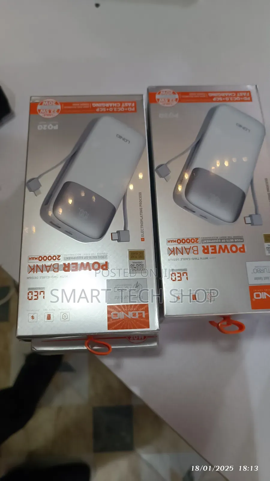 Ldnio Pq20 Super Fast Charger Long Lasting Power Bank