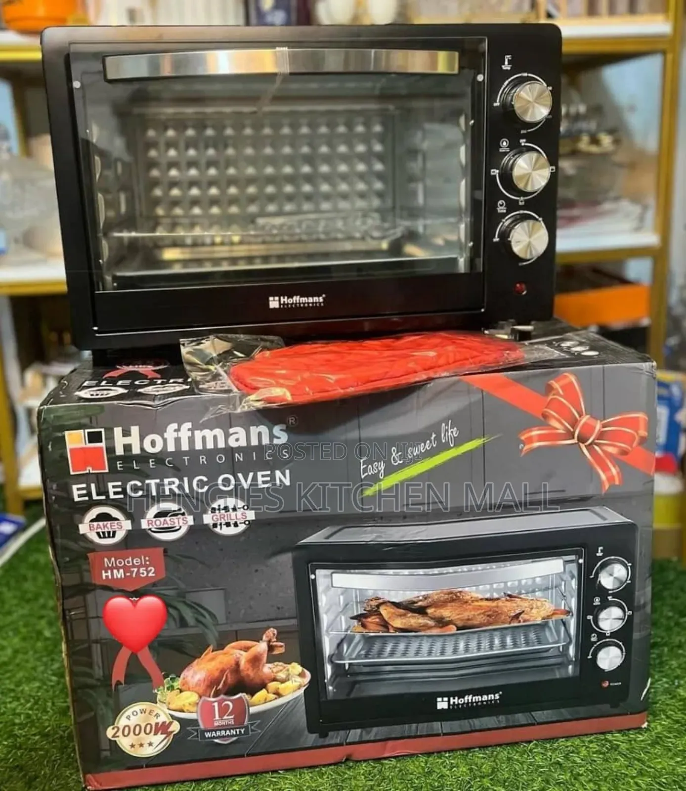 Hoffman Electric Oven 45L