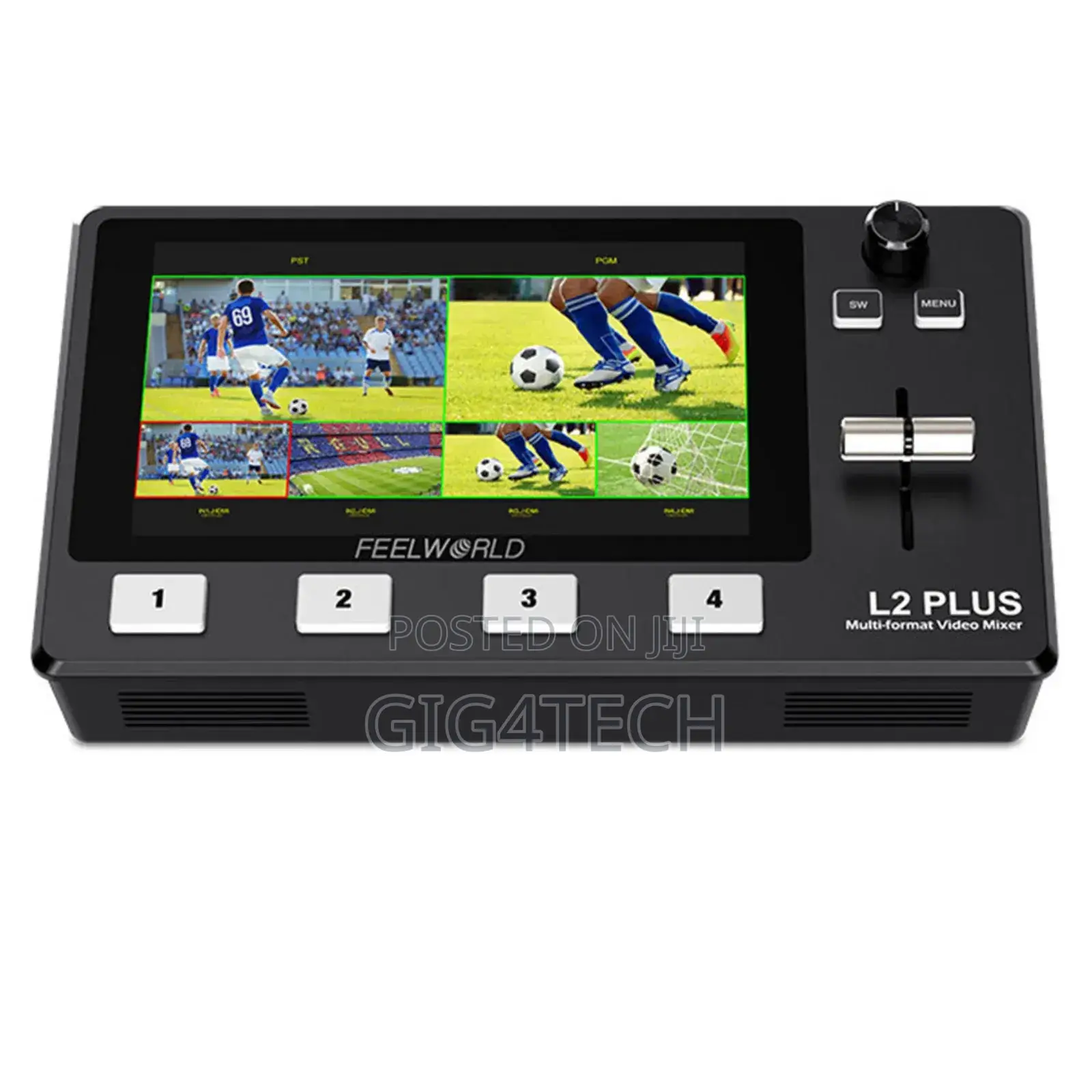 FEELWORLD L2 PLUS Multi Camera Video Mixer Switcher 5.5"