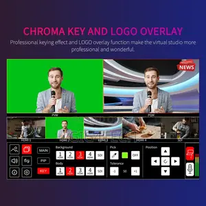 Feelworld L4 Multi-camera Video Mixer Switcher 10.1" Screen