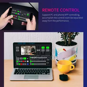 Feelworld L4 Multi-camera Video Mixer Switcher 10.1" Screen