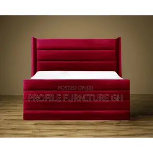 Excellent Red Design Bedframe With Mattress