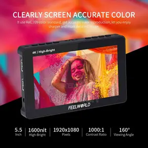 Feelworld F5 Prox 5.5 Inch 1600nit Camera Monitor