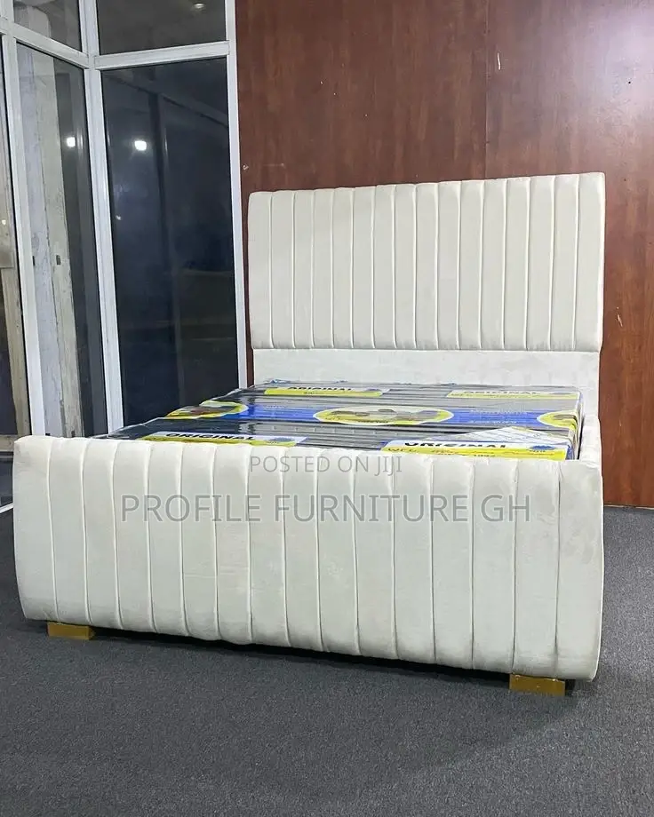 Diamond Bedframe Double With Mattress