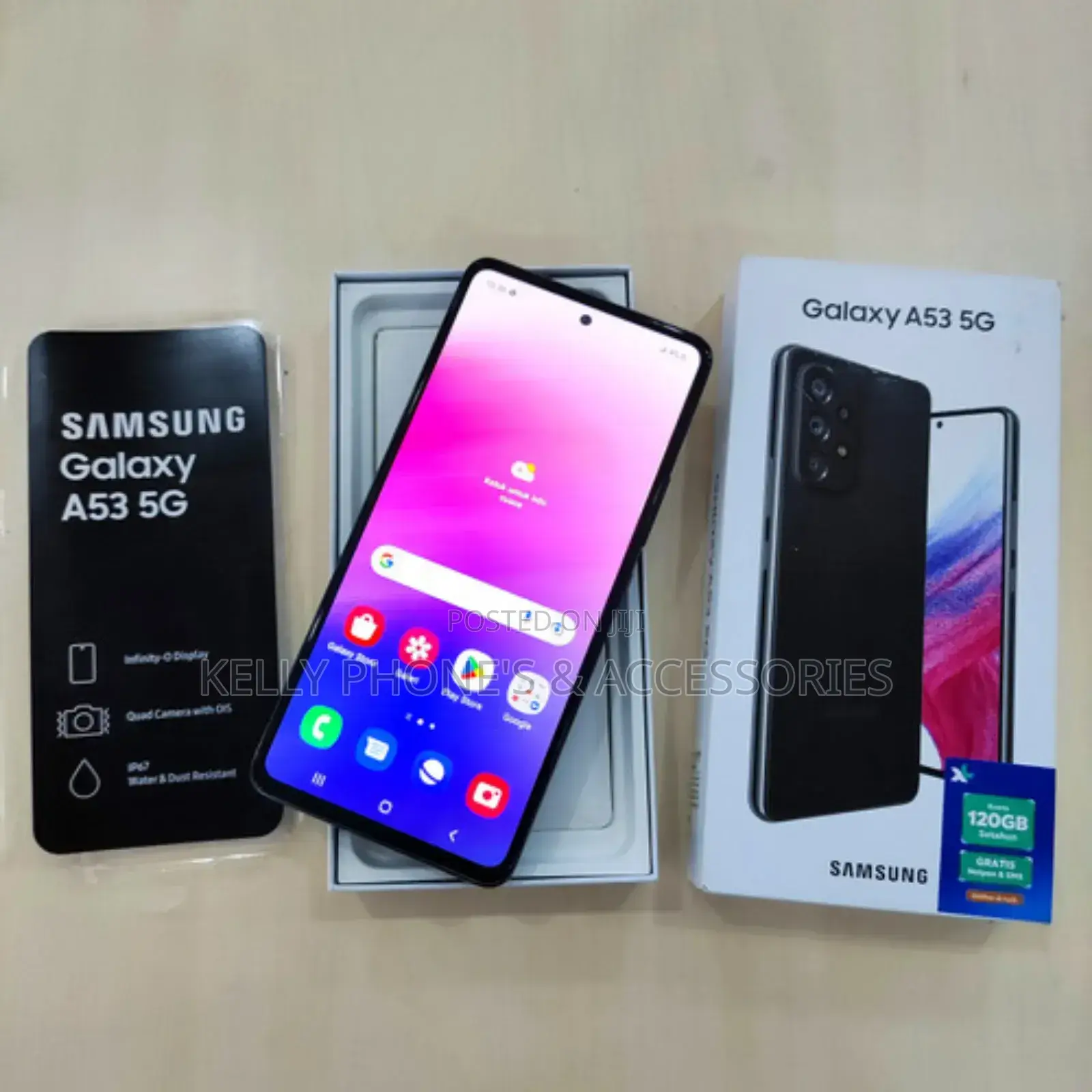New Samsung Galaxy A53 5G 128 GB Black