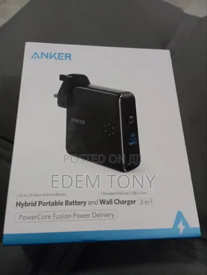 Anker 2 in 1 Wall Charger Power Bank
