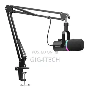 Feelworld Pm1-as XLR Usb Podcast Microphone With Stand
