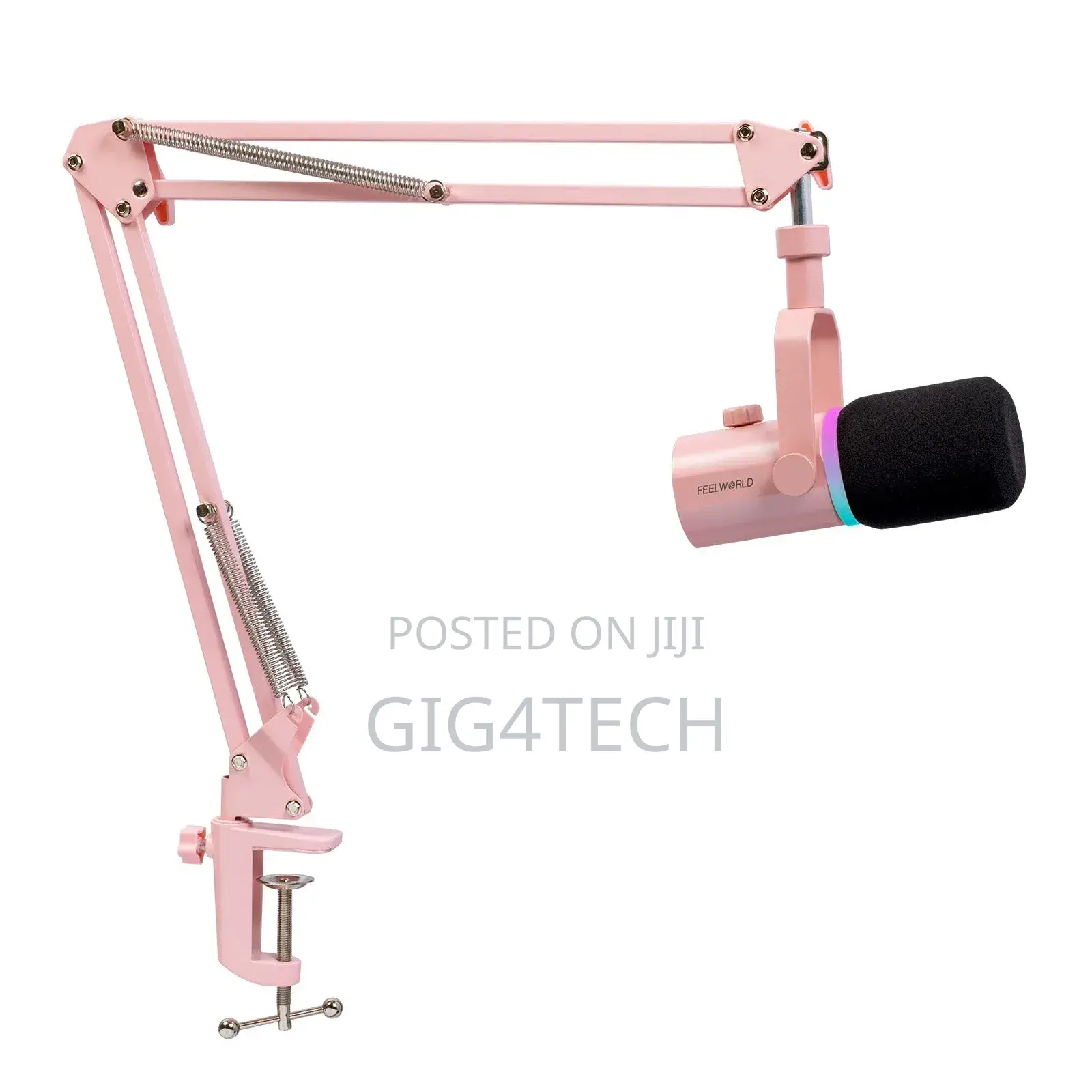 Feelworld Pm1-as XLR Usb Podcast Microphone With Stand