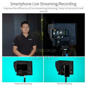 FEELWORLD TP10 Portable 10" Folding Teleprompter