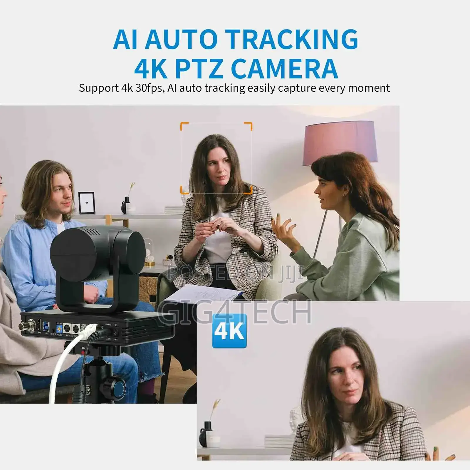 Feelworld Uhd4k12x PTZ Camera Sdi Hdmi Usb Ip Live Streaming