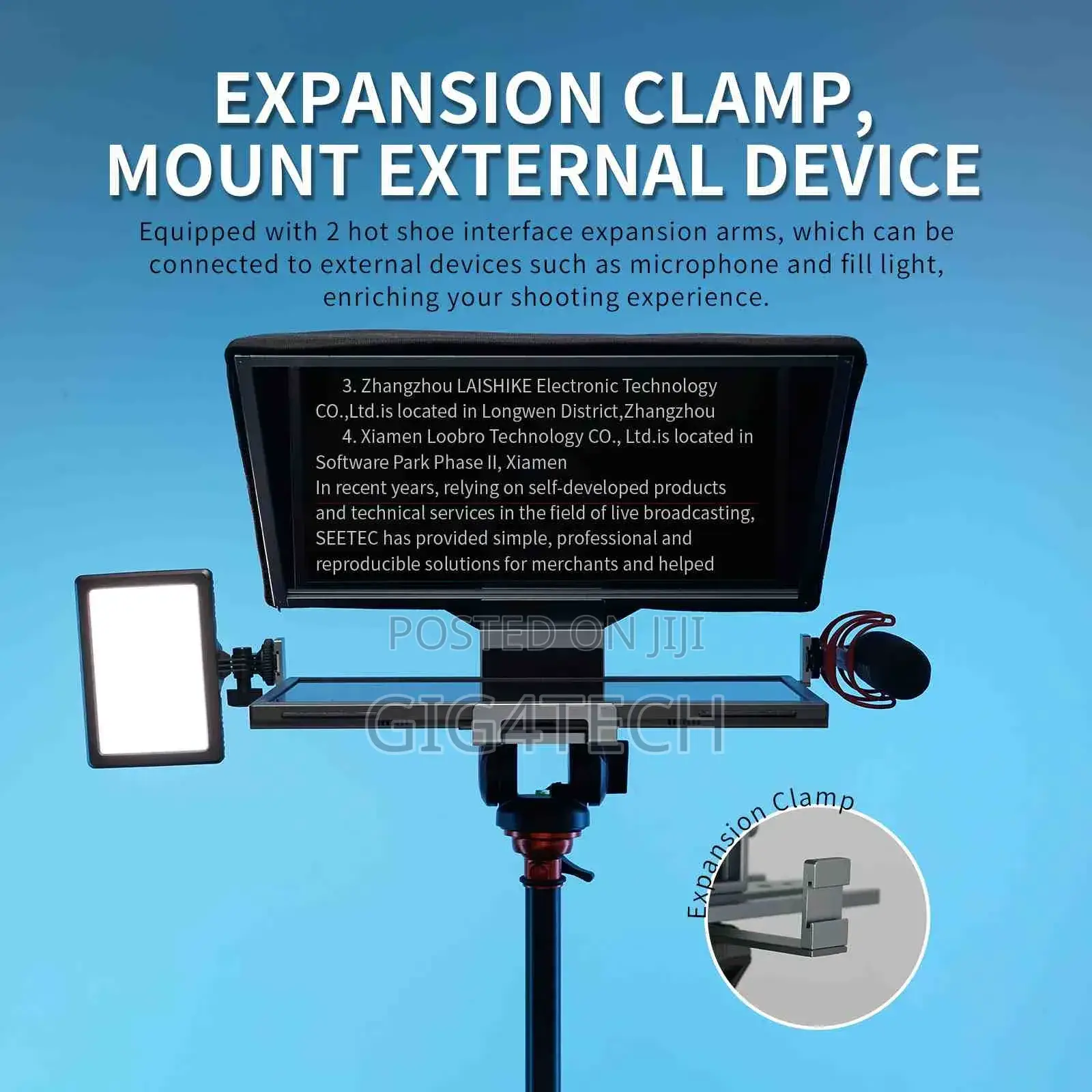 Feelworld Tp16 16 Inch Folding Teleprompter