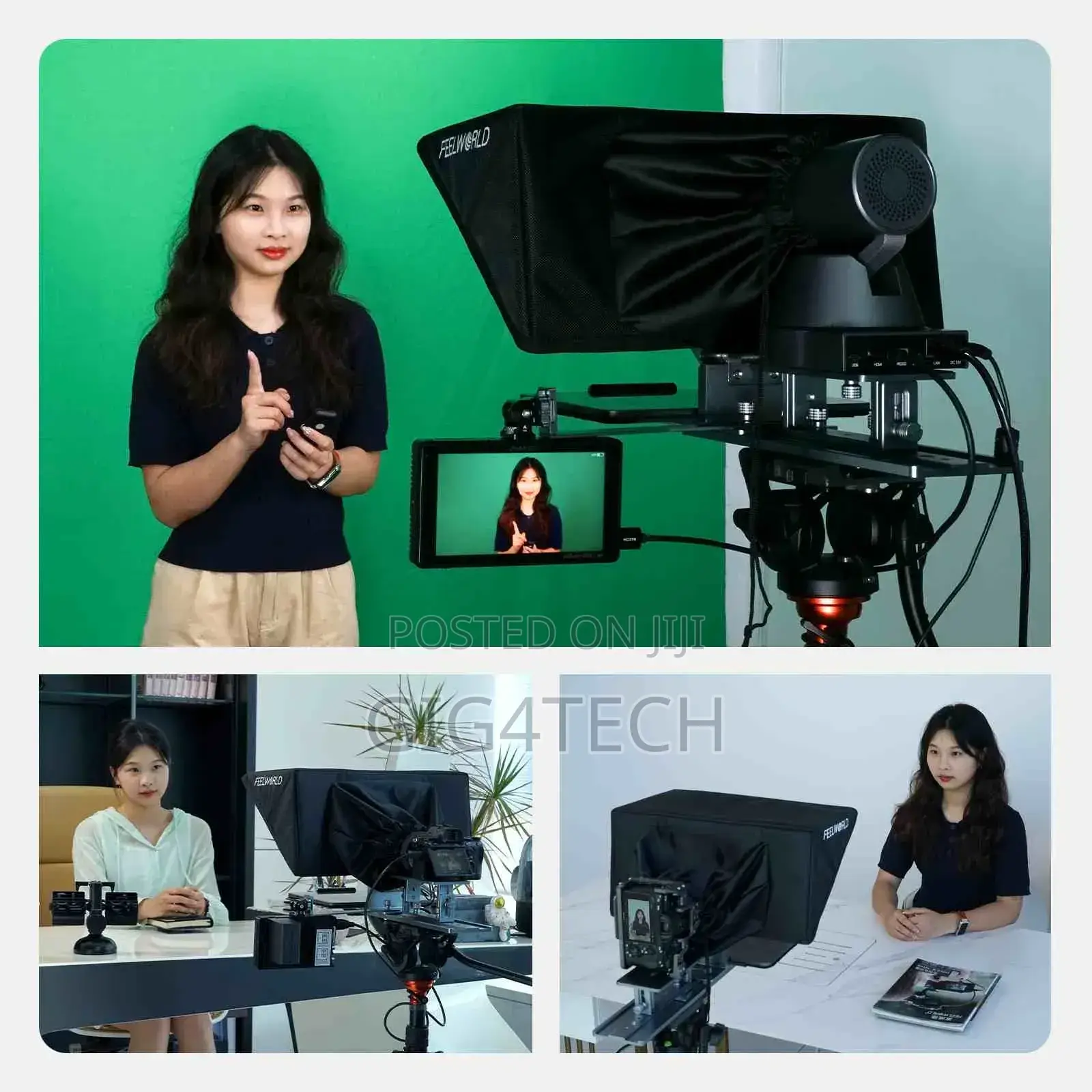 Feelworld Tp16 16 Inch Folding Teleprompter