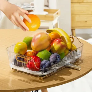 Acrylic Dish Drainer With Drip Tray