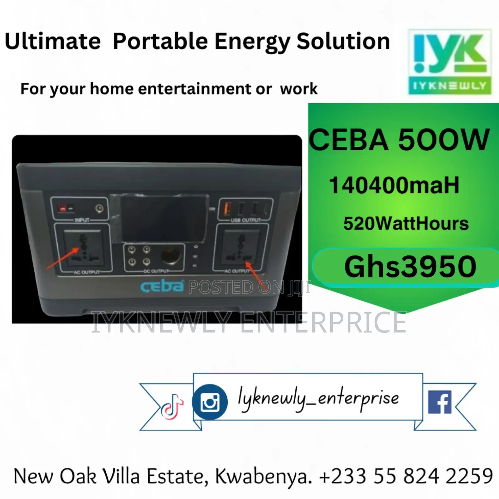 500watts Powerbank