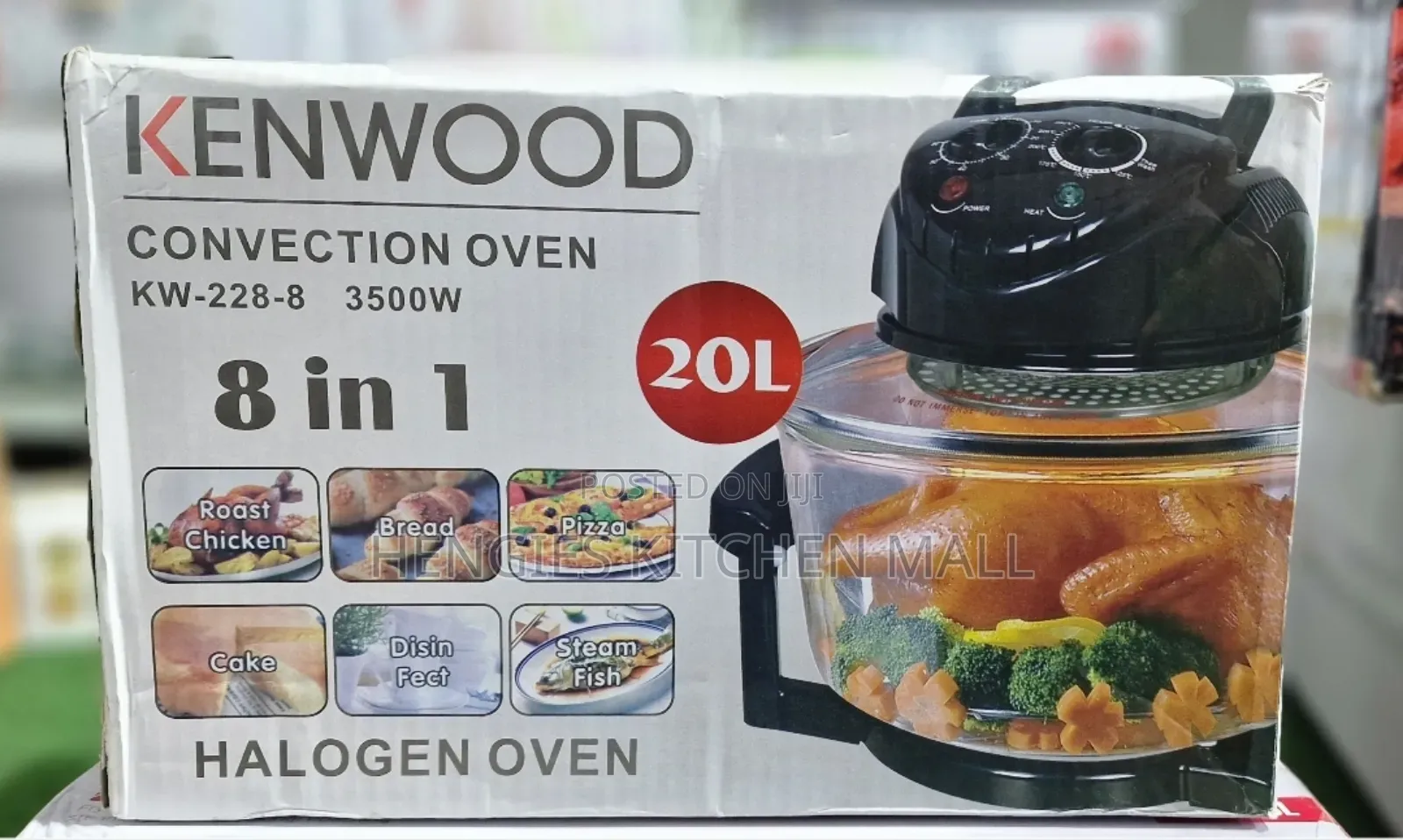 Kenwood 8in1 Halogen Oven 20l