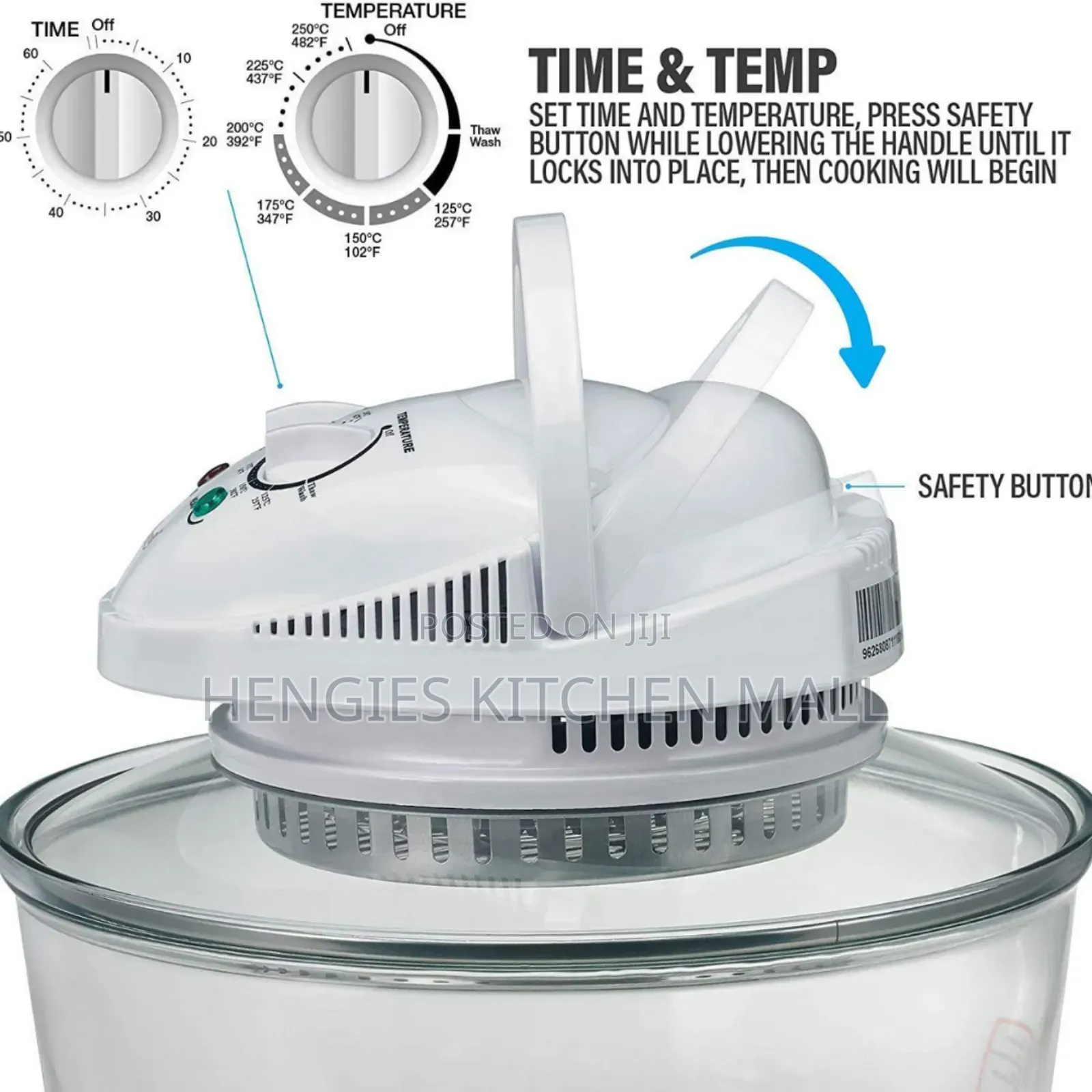 Kenwood 8in1 Halogen Oven 20l