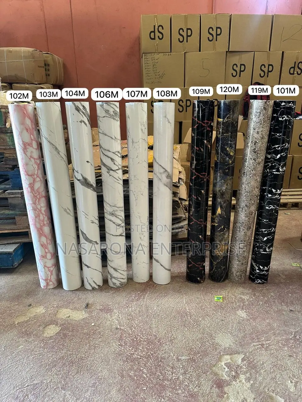 PVC Stickers (50 Yards) 4ft