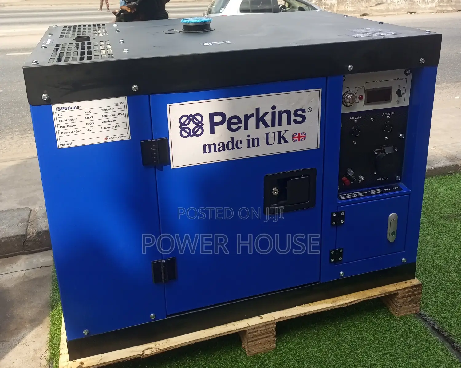 15kva Uncut Diesel Generator 16500w Perkins Generator 230v