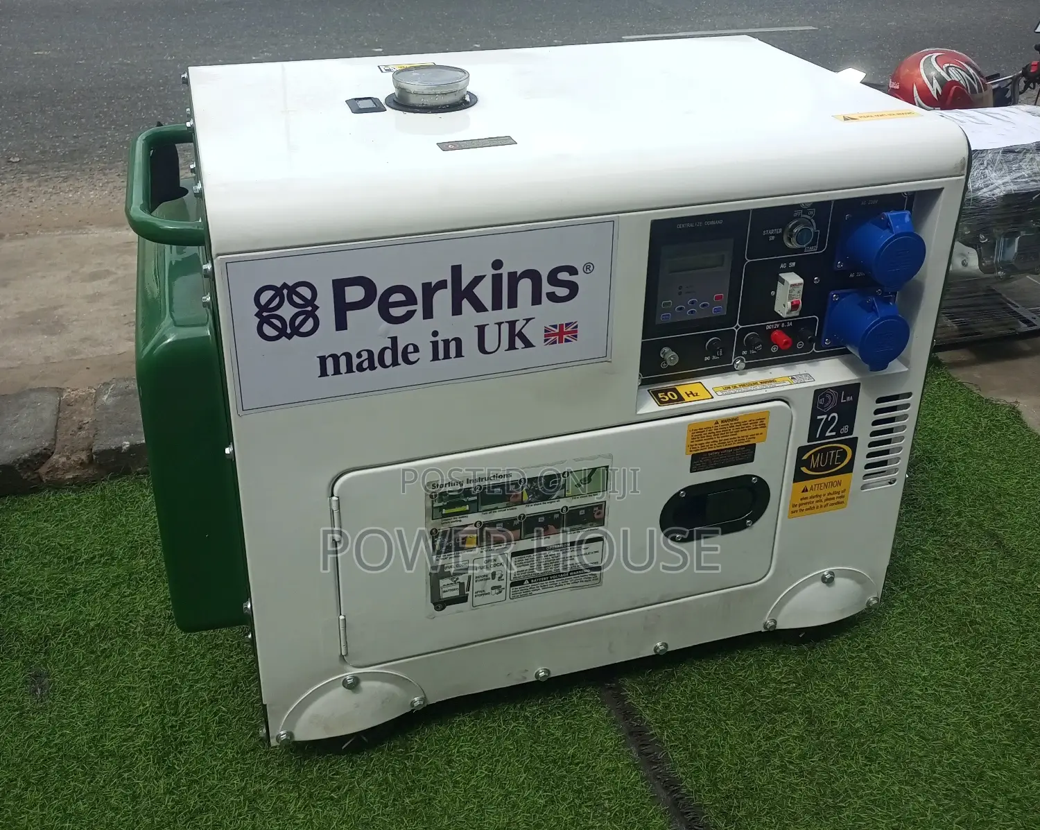 10kva Uncut UK Generator 13000w 230v Perkins Generator