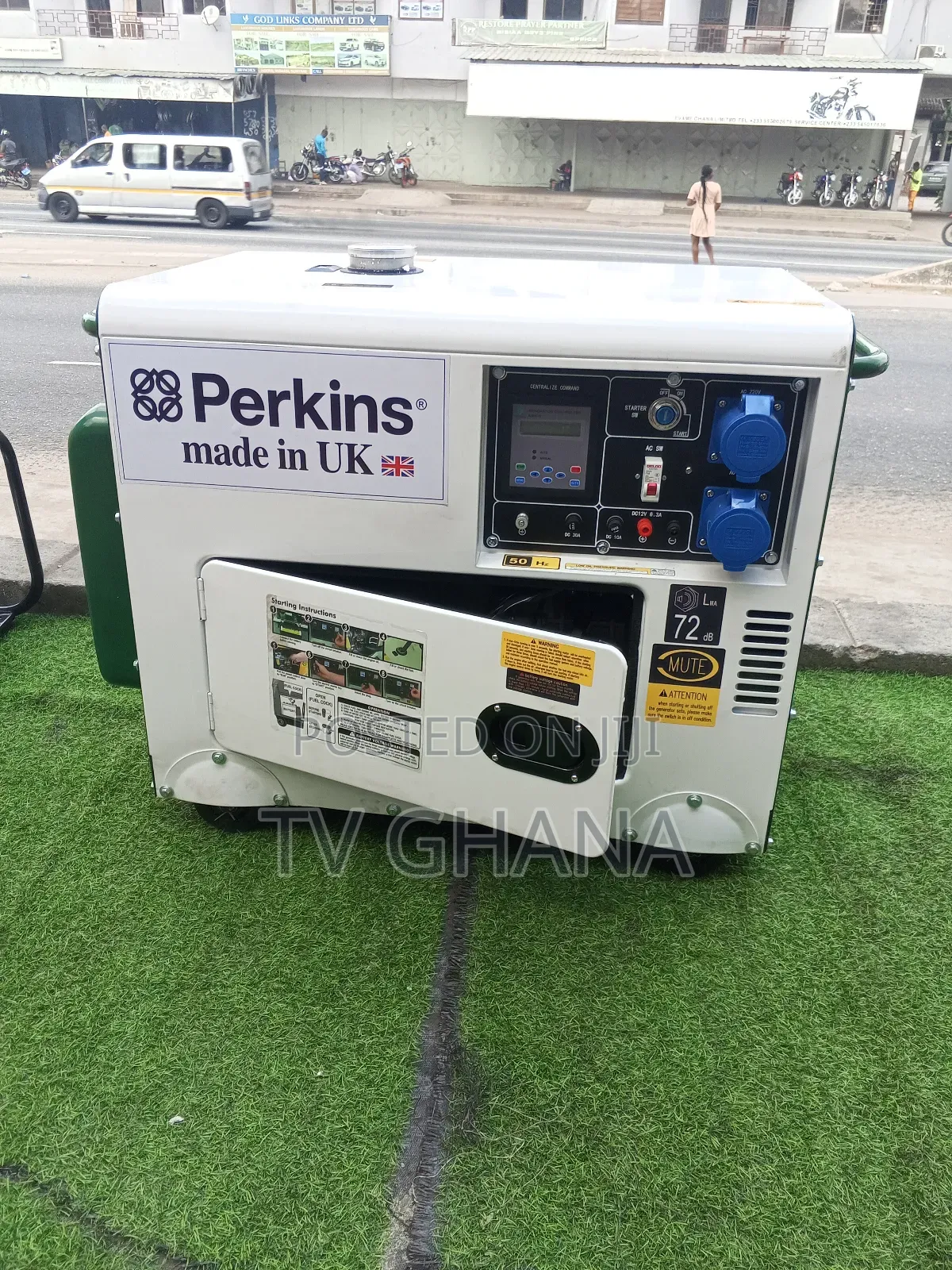 Perkins Auto Start 13000w Generator Generator 10kva