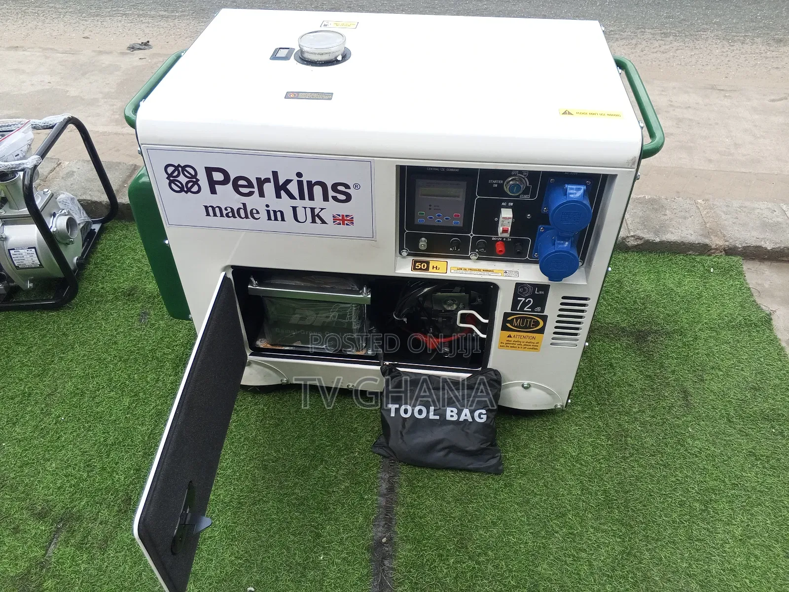 Perkins Strong White Generator Generator 13000w Auto Start