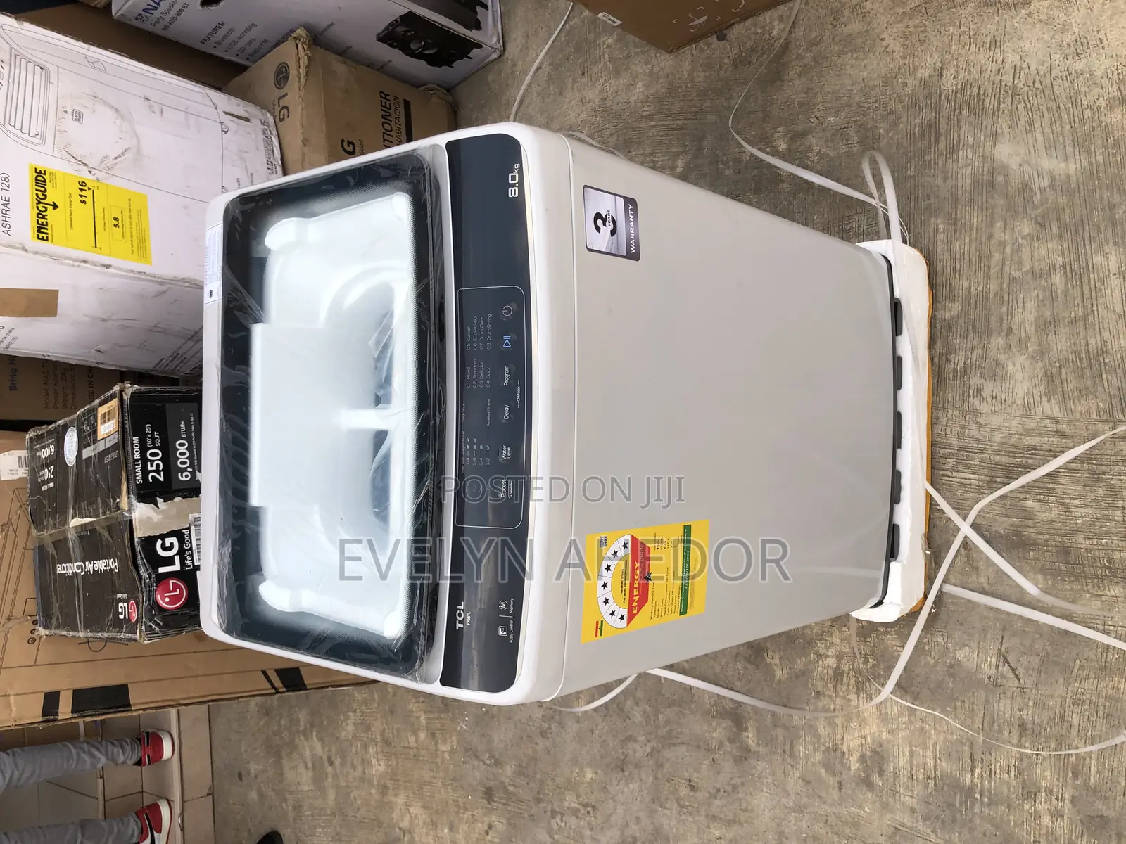 Quality TCL Washing Machine 8kg Fully Automatic