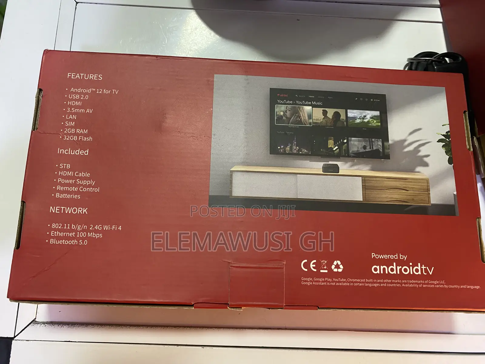 Airtel 4g Turbonet Router With Android Tv Box 2in1